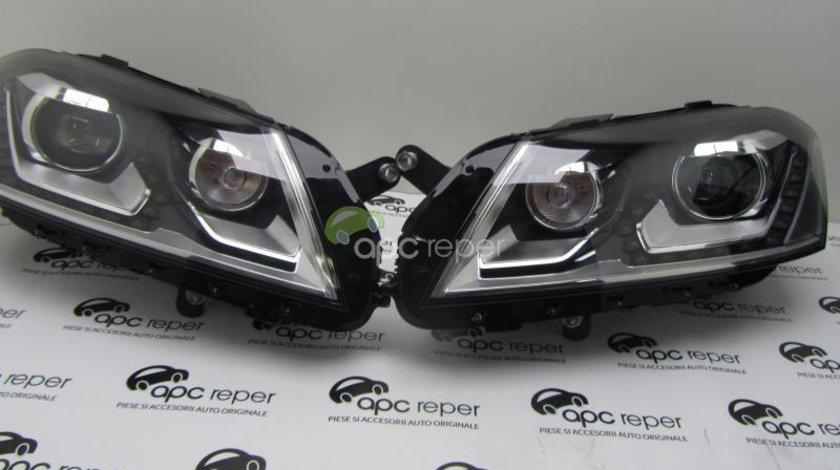 Faruri Complete Bi Xenon Adaptive Led Originale VW Passat B7 2012