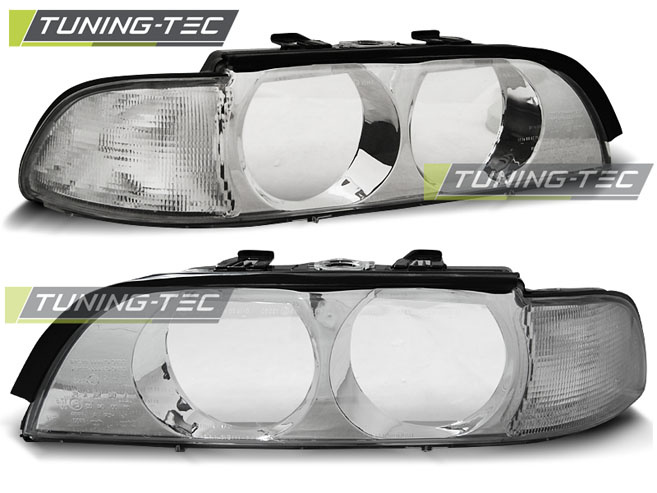 Faruri Crom look compatibila BMW E39 09.95-08.00