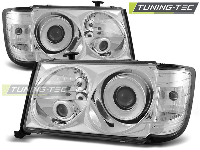 Faruri Crom look compatibila MERCEDES W124 E-KLASA 05.93 - 06.95