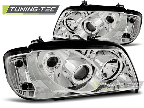 Faruri Crom look compatibila MERCEDES W202 C-KLASA 06.93-06.00