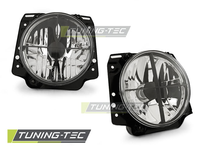 Faruri Crom look compatibila VW GOLF 2 08.83-08.91
