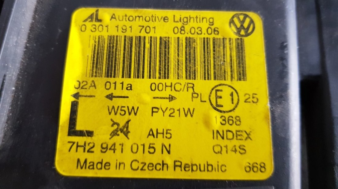 Faruri cu halogen VW Transporter T5 7h2941015n 7h2941016n