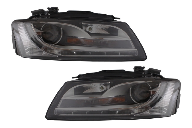 Faruri cu lumini de zi LED compatibi cu Audi A5 06-08 SWA15DLGXB