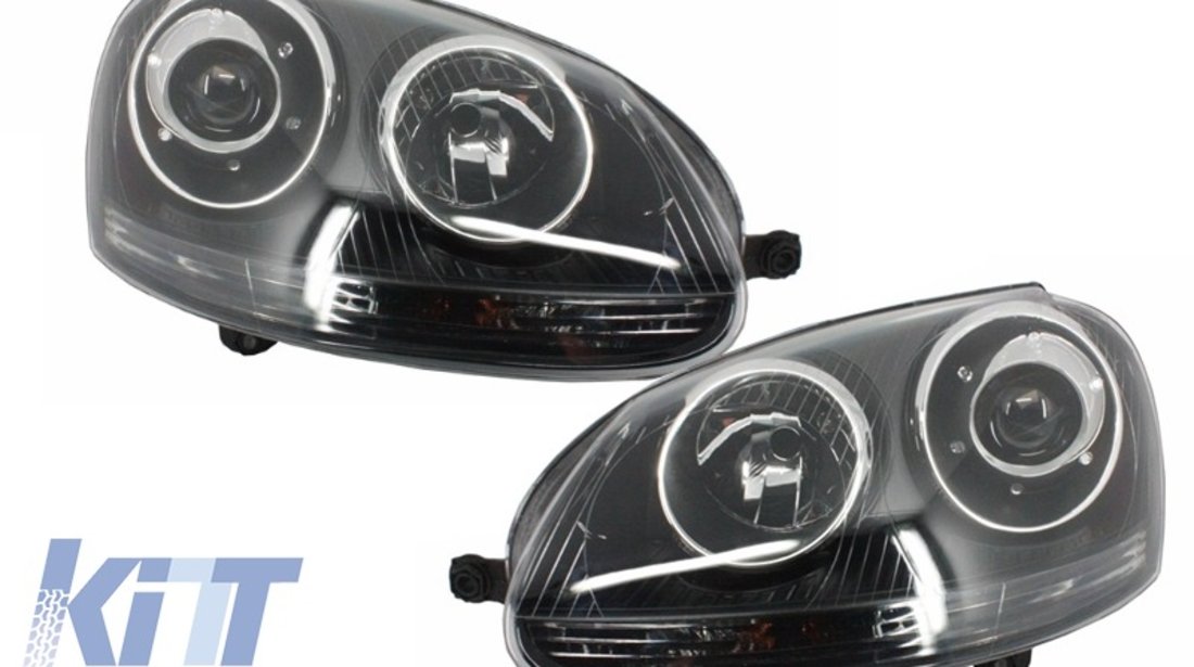 Faruri cu Lupa Golf 5 R32 Black Edition