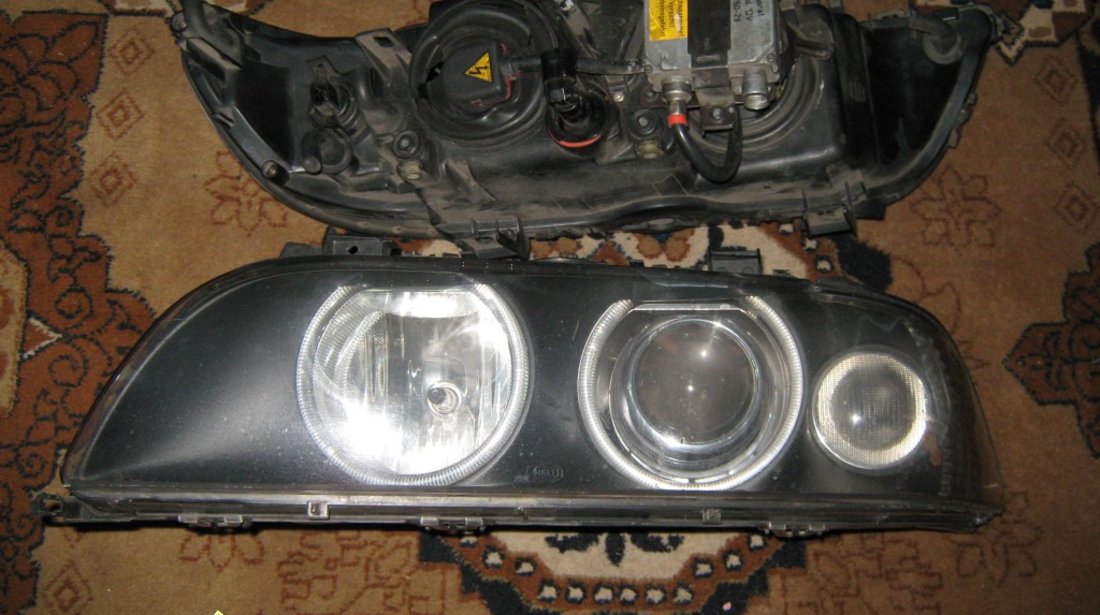 Faruri cu Xenon si Angel Eyes Bmw seria 5 E39