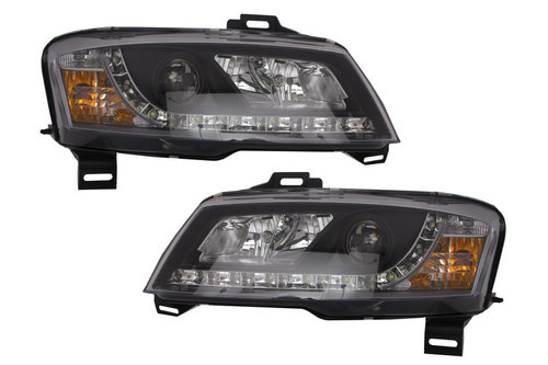 Faruri D-LITE compatibil cu FIAT Stilo 01-08_DRL_negre SWFI05LGXB