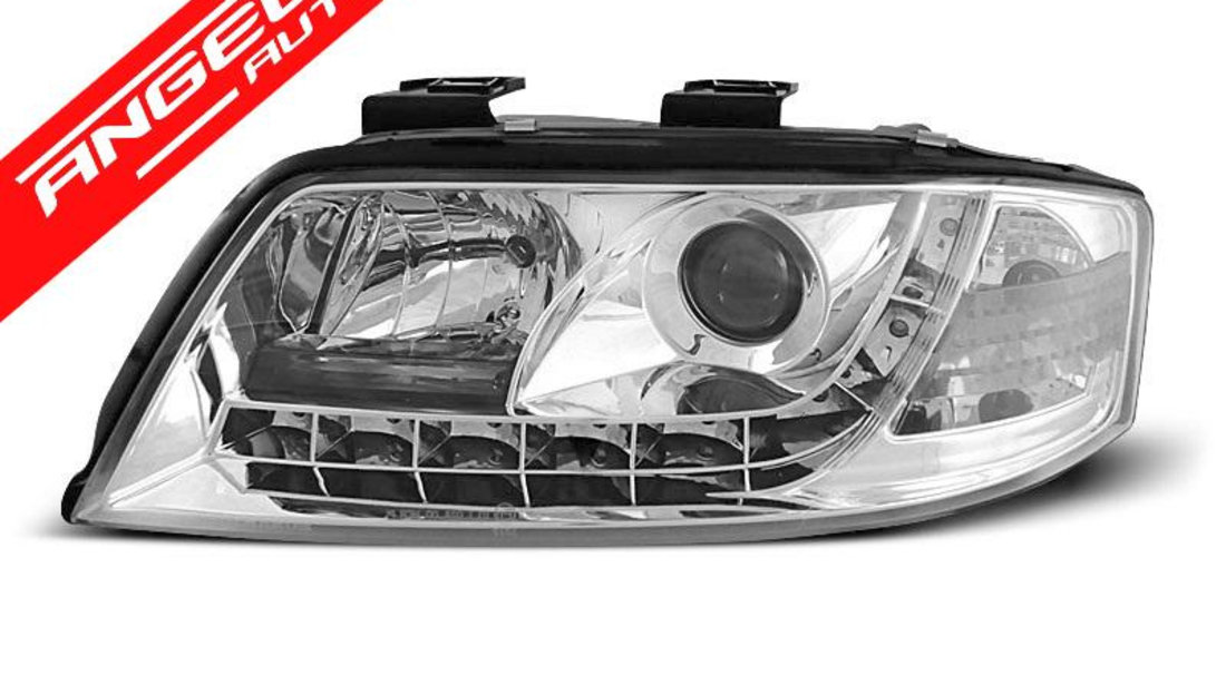 Faruri DAYLIGHT AUDI A6 1997-2001 Chrome Design