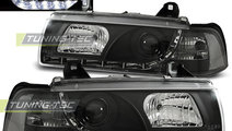 Faruri DAYLIGHT BLACK compatibila BMW E36 12.90-08...