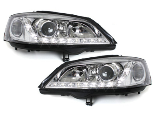 Faruri DAYLIGHT compatibil cu Opel Astra G (09.1997-02.2004) Crom SWO01DGX