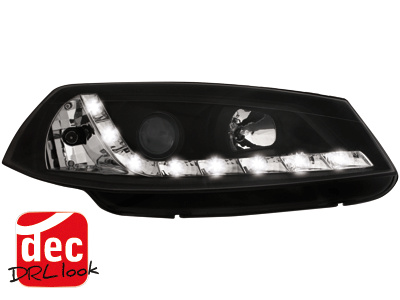 Faruri DAYLIGHT compatibil cu Renault Megane II (11.2002-10.2005) Negru SWR07GXB