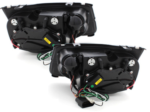 Faruri DAYLIGHT compatibil cu VW Bora (09.1998-05.2005) Negru SWV07GXB