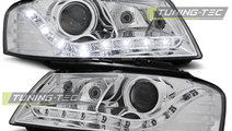 Faruri DAYLIGHT Crom look compatibila AUDI A3 8P 0...