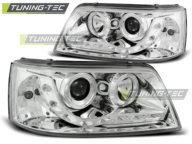Faruri DAYLIGHT Crom look compatibila VW T5 04.03-08.09