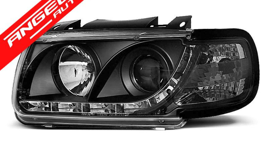 Faruri DAYLIGHT Negru potrivite pentru VW POLO 6N 10.94-09.99 HATCHBACK