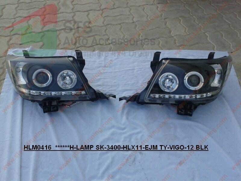 FARURI DAYLINE+ANGEL EYE TOYOTA HILUX VIGO 2012-2016 CU LUPA