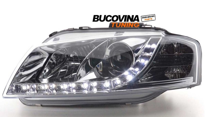 FARURI DAYLINE AUDI A3 8P (03-08) FUNDAL CROM