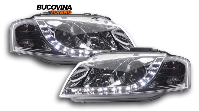 FARURI DAYLINE AUDI A3 8P (03-08) FUNDAL CROM
