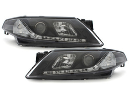 Faruri Dayline compatibil cu RENAULT Laguna II 2001-02/2005 Negru SWR12GXB