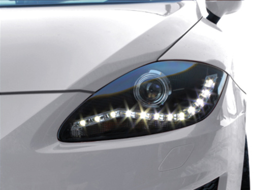 FARURI DAYLINE compatibil cu SEAT LEON 09+ NEGRU- SWSI08EGXB