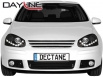Faruri DAYLINE compatibil cu VW Golf V 03-09 HID negru SWV06AGXBHID
