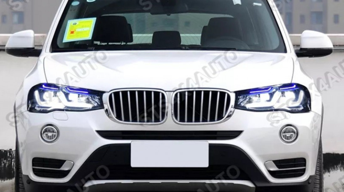 FARURI DAYLINE CU LED SEMNALIZARE BMW X3 F25 2014-2017 SI X4 F26 2014-2017[V2]