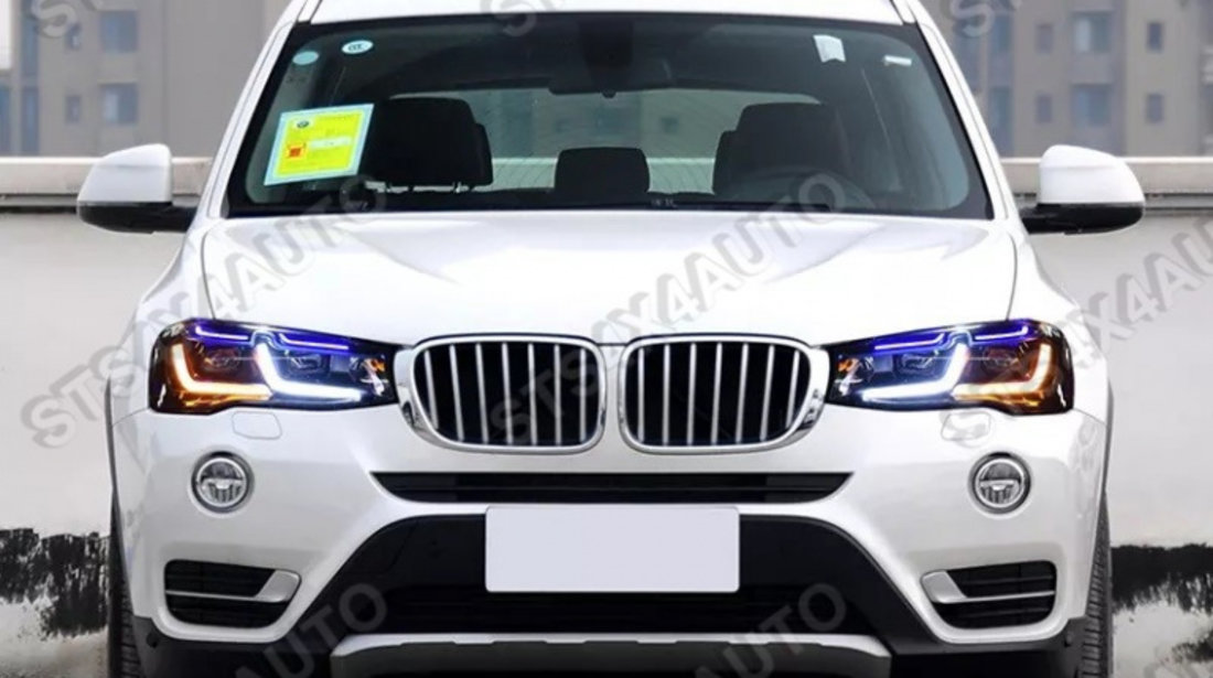 FARURI DAYLINE CU LED SEMNALIZARE BMW X3 F25 2014-2017 SI X4 F26 2014-2017[V2]