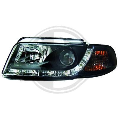 FARURI DAYLINE/DAYLIGHT AUDI A4 B5 FUNDAL BLACK - COD 1016585