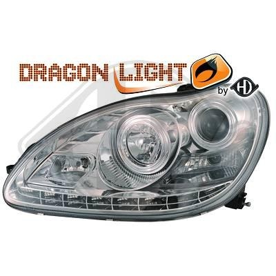 FARURI DAYLINE/DAYLIGHT MERCEDES S-KLASS W220 FUNDAL CROM -COD 1646385