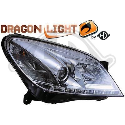 FARURI DAYLINE/DAYLIGHT OPEL ASTRA H FUNDAL CROM -COD 1806485