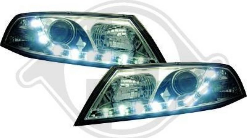 FARURI DAYLINE DAYLIGHT PENTRU SKODA OCTAVIA FUNDAL CROM SAU NEGRU