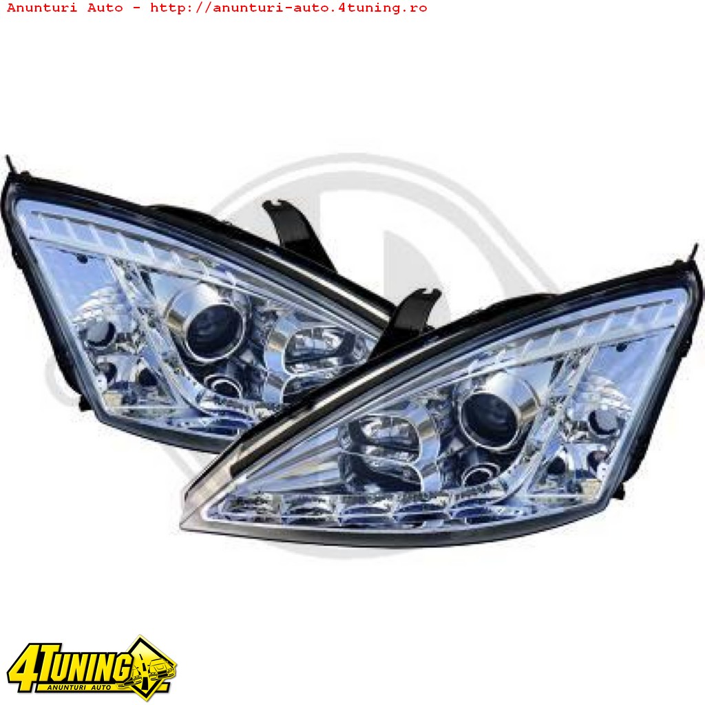 FARURI DAYLINE FORD FOCUS FUNDAL CROM SAU NEGRU