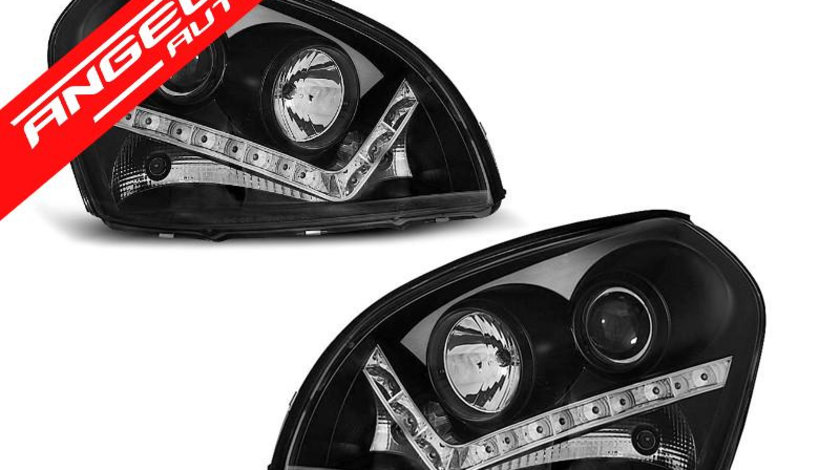 Faruri Dayline LED Hyundai Tucson 2004-2010 Negru