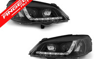 Faruri Dayline Led Opel Astra G 97-04 Fundal Negru