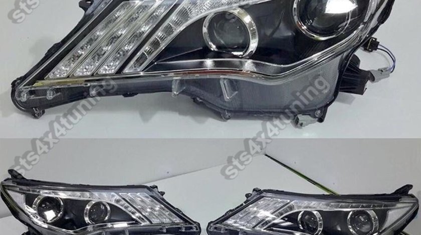 FARURI DAYLINE TOYOTA Rav 4 2013-2015 CU LED SEMNALIZATOARE [MERCEDES DESIGN][V3]