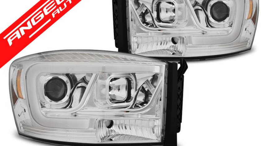 Faruri DODGE RAM 06-08 TUBE LIGHT CHROME