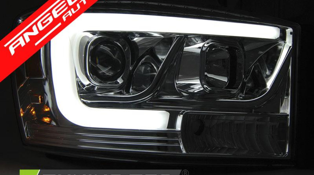 Faruri DODGE RAM 06-08 TUBE LIGHT CHROME