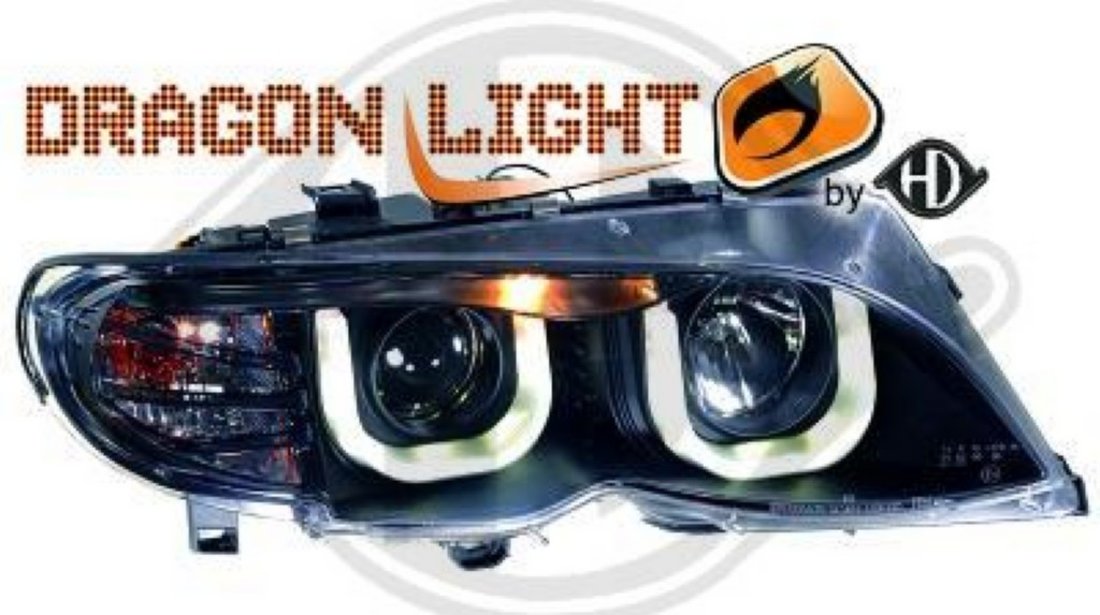 FARURI DRAGON LIGHT BMW E46 - ANGEL EYES BMW SERIE 3 E46