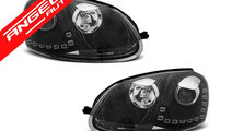 Faruri DRL VW GOLF 5 03-09 Black