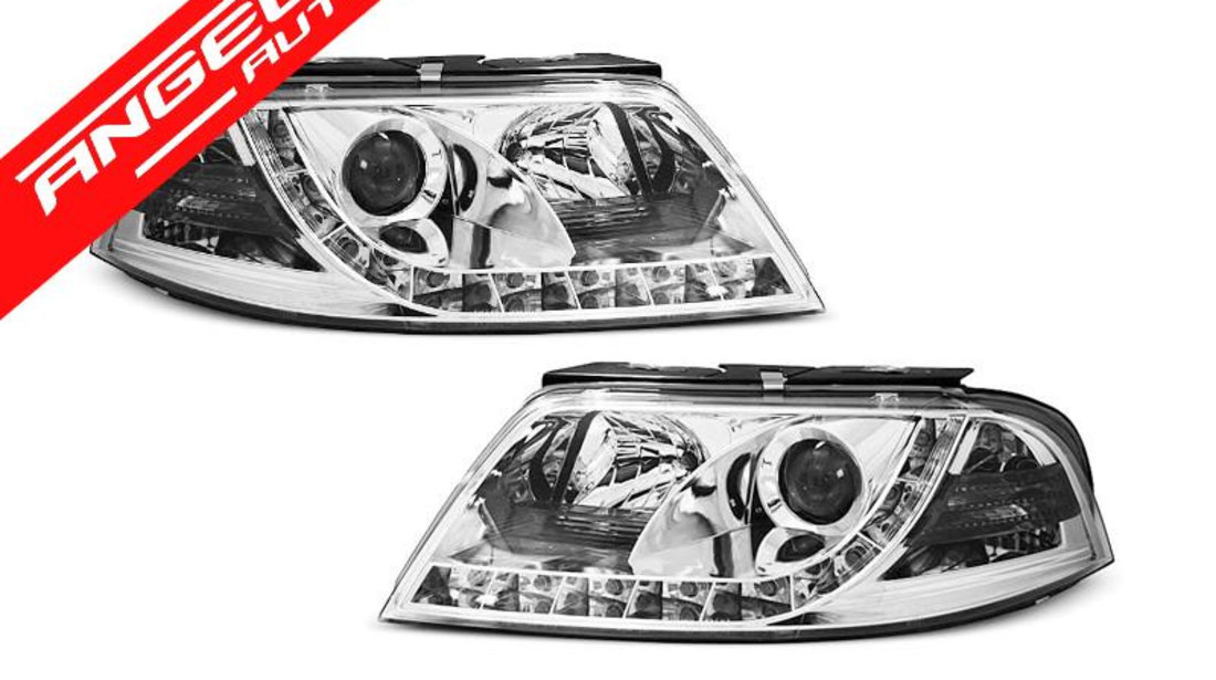 Faruri DRL VW PASSAT 3BG 2000-2005 Chrome Design