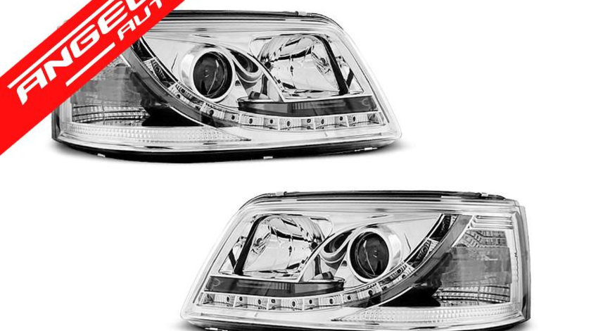 Faruri DRL VW T5 2003-2009 Chrome Design