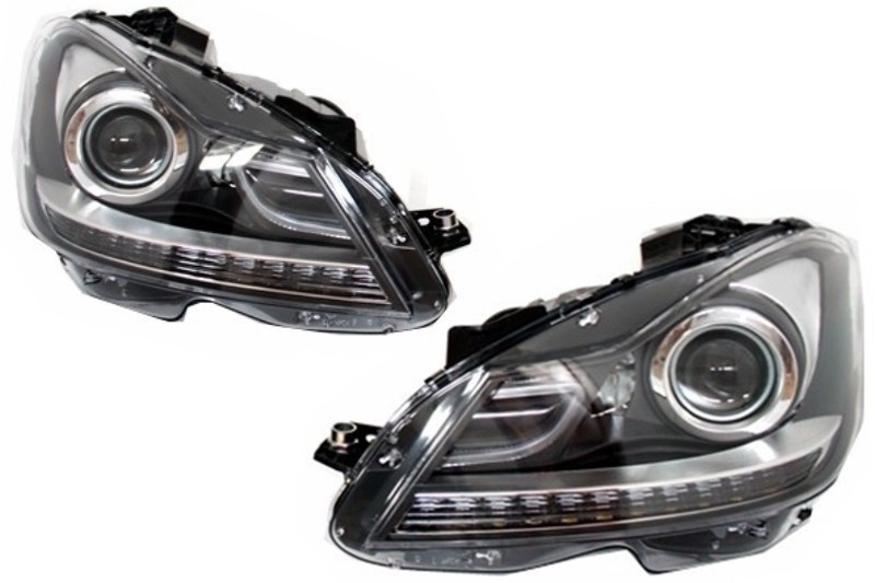 Faruri Facelift Design Mercedes C Class W204 2007-2012.