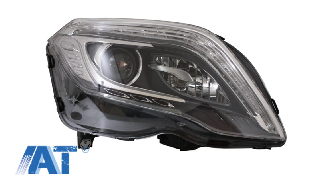 Faruri Facelift LED DRL compatibil cu Mercedes GLK X204 (2013-2015)