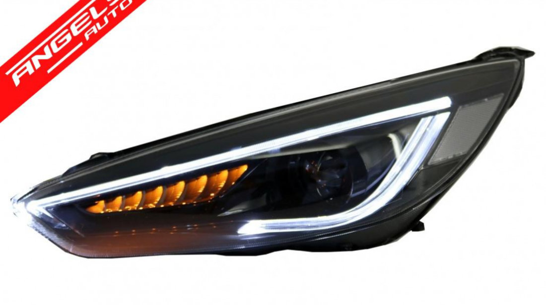 Faruri FORD Focus Mk3 RHD (2015-2017) LED Semnalizare Dinamica Design