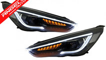 Faruri FORD Focus Mk3 RHD (2015-2017) LED Semnaliz...