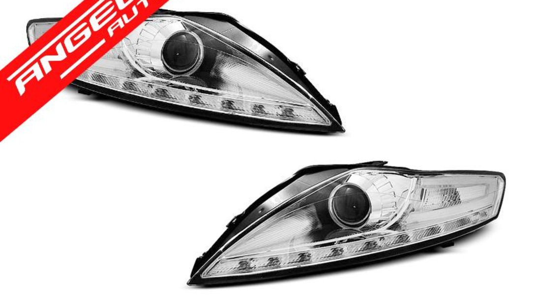 Faruri FORD MONDEO 07.07-11.10 DAYLIGHT CHROME LED INDICATOR