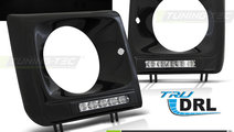 Faruri FRAME LED DRL BLACK compatibila MERCEDES W4...