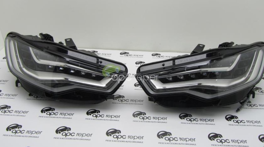 Faruri Full Led Audi A6 4G 2012 Complete Originale
