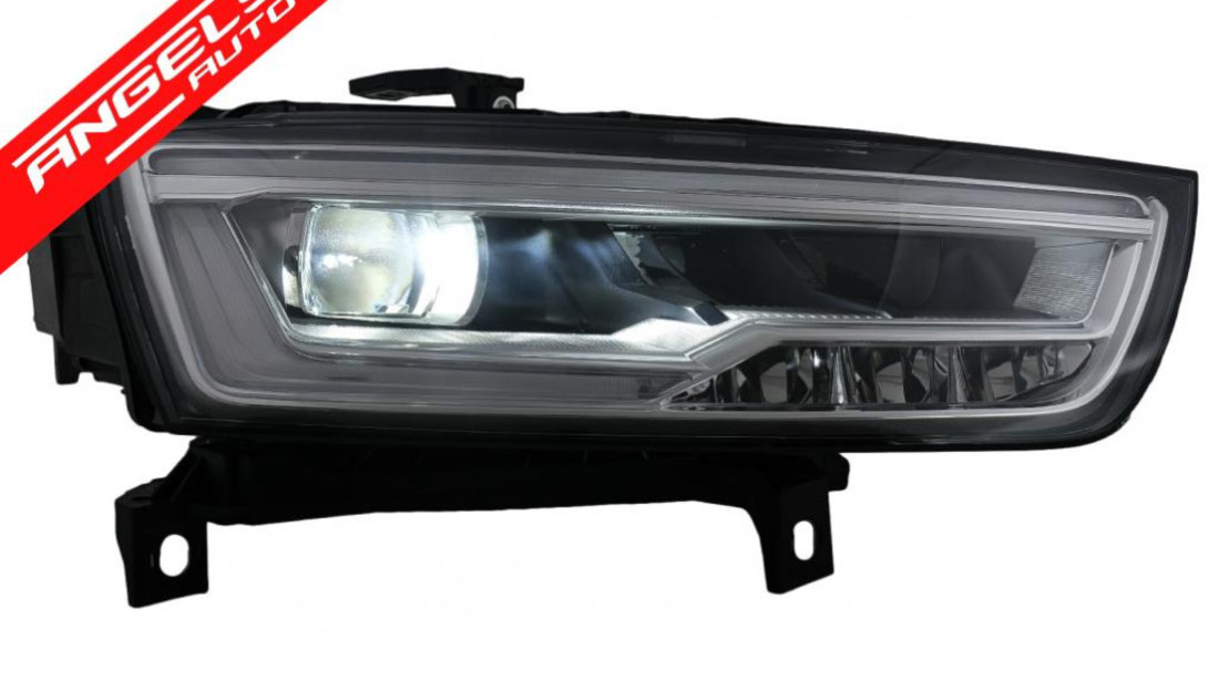 Faruri Full LED Audi Q3 8U Facelift (14-17) Conversie Xenon la LED