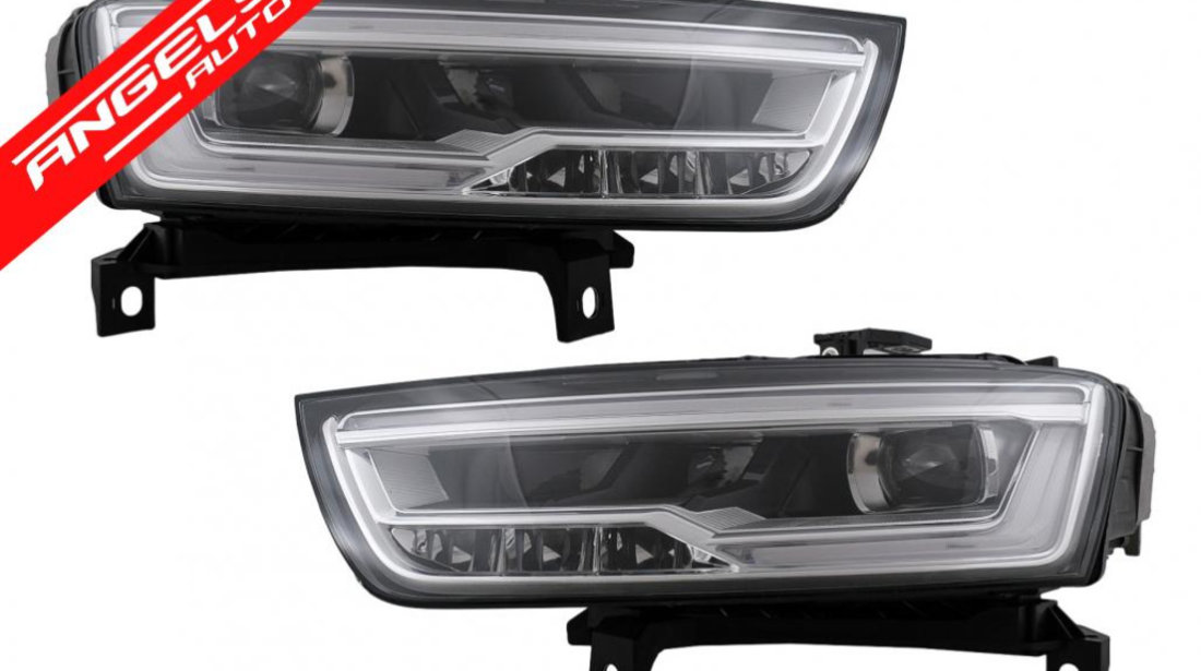 Faruri Full LED Audi Q3 8U Facelift (14-17) Conversie Xenon la LED