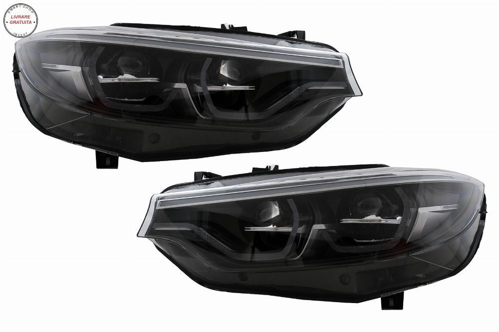 Faruri Full LED BMW 4 Series F32 F33 F36 (2013-2019) Conversie de la HID la LED- livrare gratuita